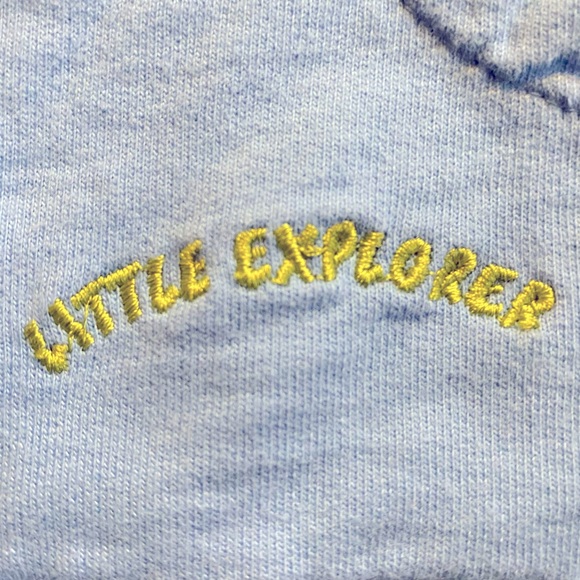 VTG McBaby Zip-Up Hoodie with Pockets and Embroidery. 0-3 mo - Picture 8 of 9